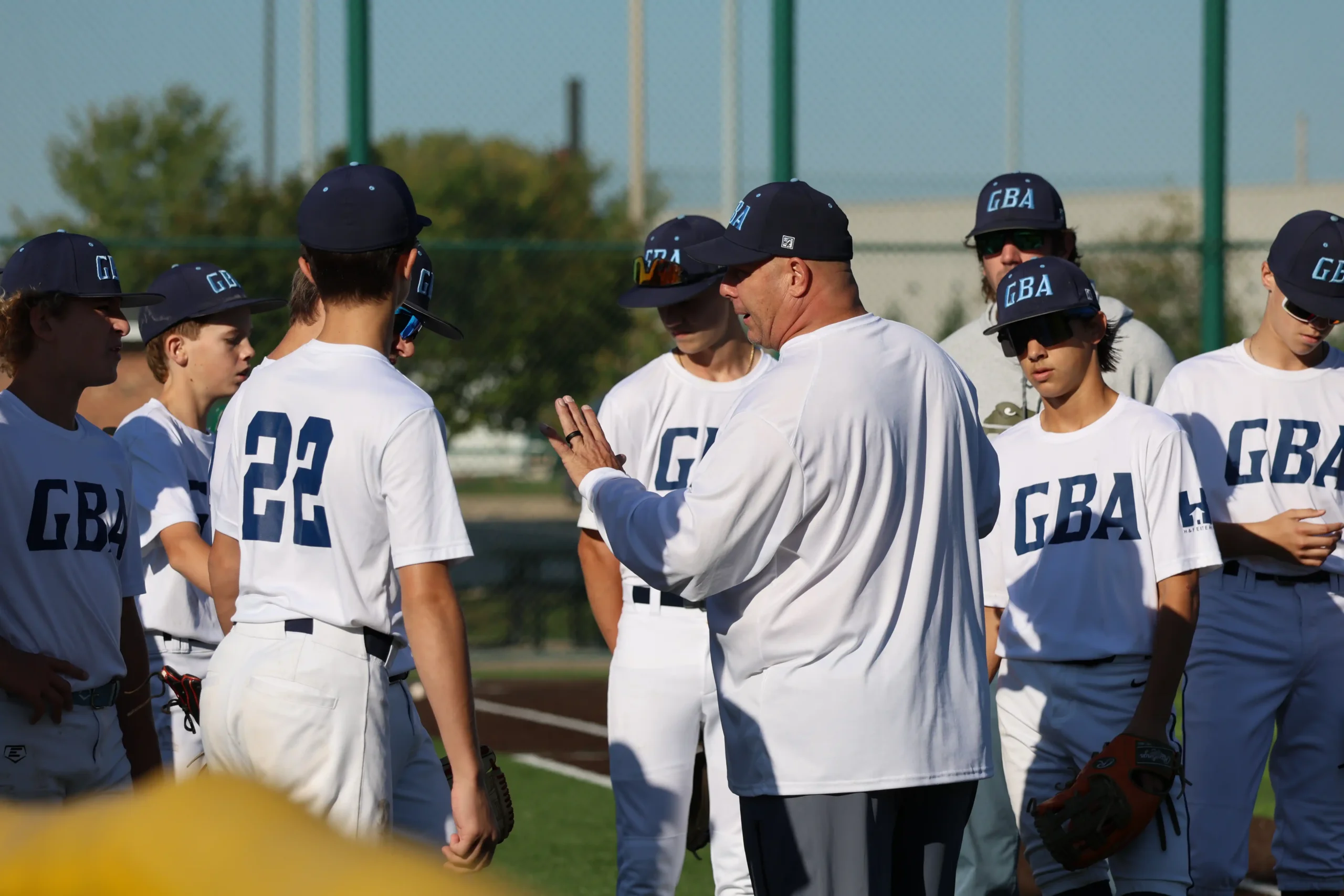 Gators Baseball Academy players in action